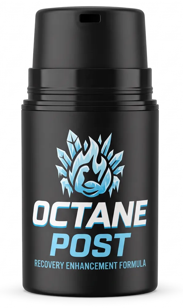 Show picture 4: OCTANE Post: Recovery Cream bottle on its own